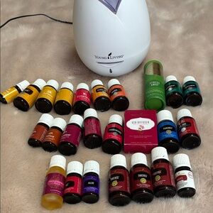 Young Living Essential Oil Collection with Diffuser